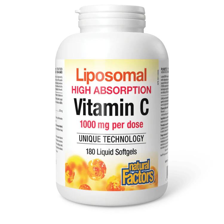 Liposomal Vitamin C 1000 mg 180 softgels